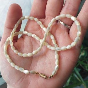Vintage Mother of Pearl Necklace